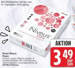 E-Center Mondi niveus papier Angebot