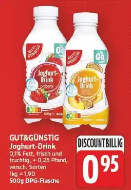E-Center Gut&günstig joghurt-drink Angebot