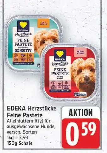 E-Center Edeka herzstücke feine pastete Angebot
