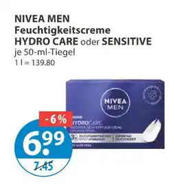 V Markt Nivea men hydro care Angebot