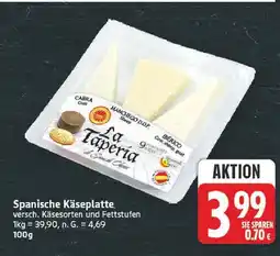 E-Center Spanische käseplatte Angebot
