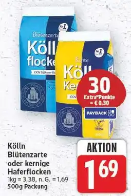 E-Center Kölln blütenzarte haferflocken Angebot