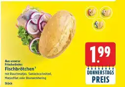 E-Center Fischbrötchen rauchmatjes Angebot