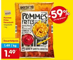Netto Marken-Discount Botato pommes frites feinschnitt Angebot