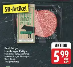 E-Center Best burger hamburger pattys Angebot