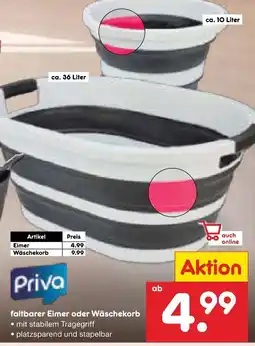 Netto Marken-Discount Priva eimer Angebot