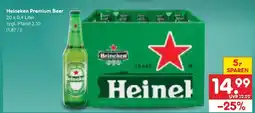 Netto Marken-Discount Heineken premium beer Angebot