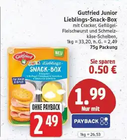 E-Center Gutfried junior lieblings-snack-box Angebot