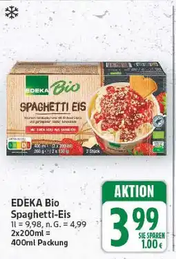 E-Center Edeka bio spaghetti-eis Angebot