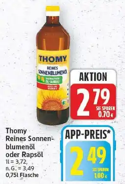 E-Center Thomy reines sonnenblumenöl Angebot