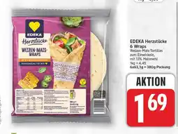 E-Center Edeka herzstücke 6 wraps Angebot