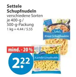 V Markt Settele schupfnudeln Angebot