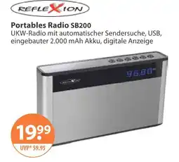 V Markt Reflexion portables radio sb200 Angebot