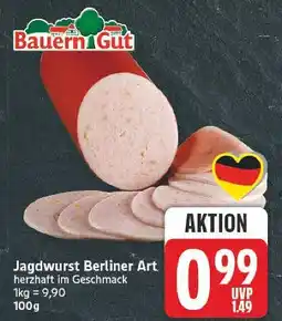 E-Center Bauerngut jagdwurst berliner art Angebot