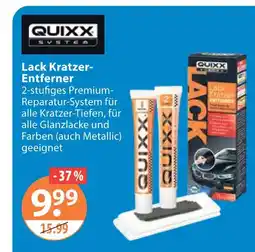 V Markt Quixx lack kratzer-entferner Angebot