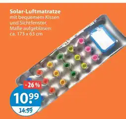 V Markt Solar-luftmatratze Angebot