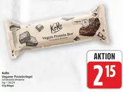 E-Center Koro veganer proteinriegel Angebot