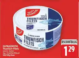 E-Center Gut&günstig thunfischfilets Angebot