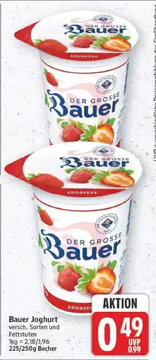 E-Center Bauer joghurt Angebot