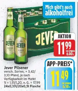 E-Center Jever pilsener Angebot