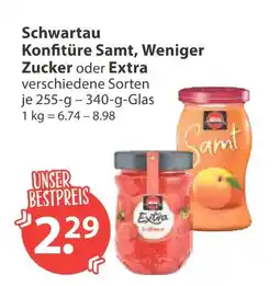 V Markt Schwartau konfitüre samt Angebot
