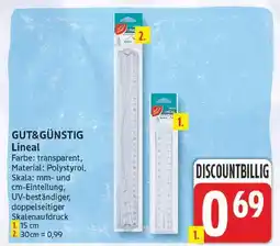 E-Center Gut&günstig lineal Angebot