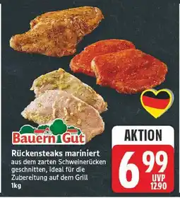 E-Center Bauerngut rückensteaks mariniert Angebot