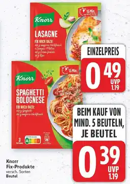 E-Center Knorr fix-produkte Angebot