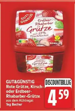 E-Center Gut&günstig rote grütze Angebot