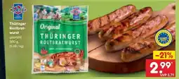 Netto Marken-Discount Wolk thüringer rostbratwurst Angebot