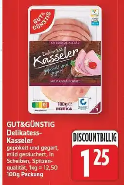 E-Center Gut&günstig delikatess-kasseler Angebot