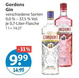 V Markt Gordons gin Angebot