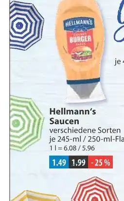 V Markt Hellmann's saucen Angebot