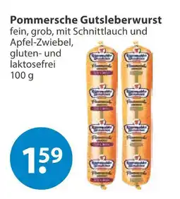 V Markt Pommersche gutsleberwurst Angebot