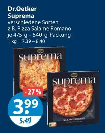V Markt Dr.oetker suprema Angebot