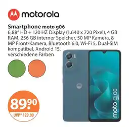 V Markt Motorola smartphone moto g06 Angebot