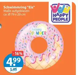 V Markt Happy people schwimmring eis Angebot
