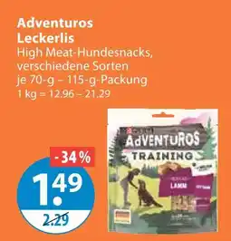 V Markt Adventuros leckerlis Angebot