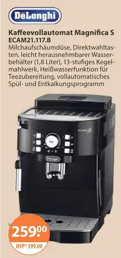 V Markt Delonghi kaffeevollautomat magnifica s Angebot