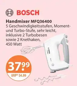 V Markt Bosch handmixer mfq36400 Angebot