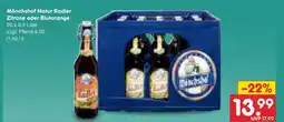 Netto Marken-Discount Mönchshof natur radler zitrone Angebot