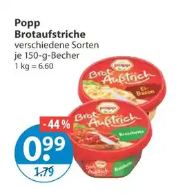 V Markt Popp brotaufstriche Angebot