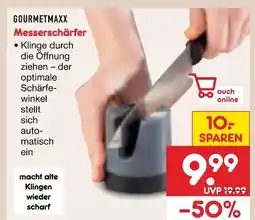 Netto Marken-Discount Gourmetmaxx messerschärfer Angebot