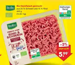 Netto Marken-Discount Biobio bio hackfleisch gemischt Angebot