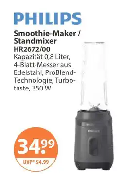 V Markt Philips smoothie-maker / standmixer Angebot