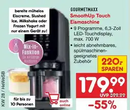 Netto Marken-Discount Gourmetmaxx smoothup touch eismaschine Angebot