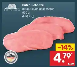 Netto Marken-Discount Gut punholz puten-schnitzel Angebot