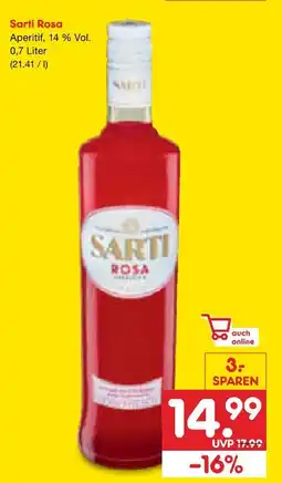 Netto Marken-Discount Sarti rosa aperitif Angebot