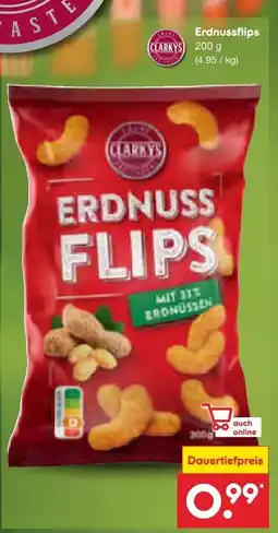 Netto Marken-Discount Clarkys erdnussflips Angebot