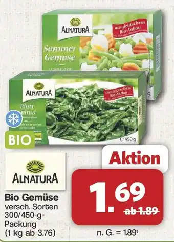 Famila Nord West Alnatura bio gemüse Angebot